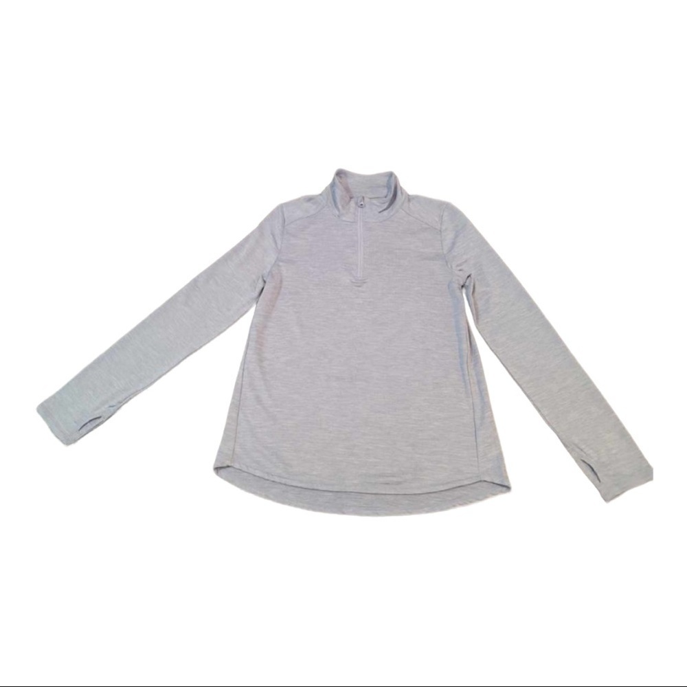 Z by Zella Soft Lavender Girls Half Zipped Top Size M